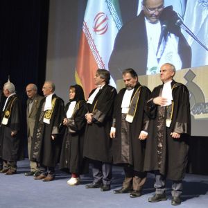 مراسم اعطای پروانه و اتیان سوگند وکلا-تابستان 96